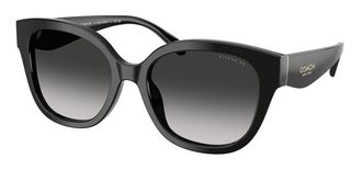 Coach HC8438U CBY94 500287 Womens Sunglasses Black Size 56