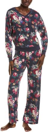 Honeydew Intimates 2Pc Star Seeker Long Vee Set