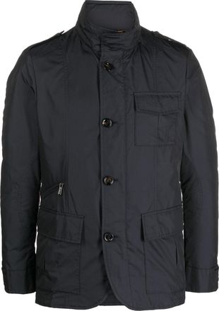Moorer Porto lightweight jacket - men - Polyamide/Polyester - 48 - Blue