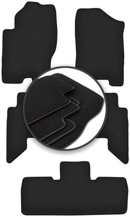OEM Alfombrillas Premium Para Nissan Pathfinder 7 Plazas (antes Del Redise&ntilde;o) (2005-2010)