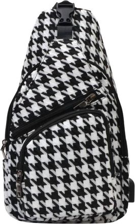 Calla Unisex Nupouch Anti-Theft Large Daypack In Houndstooth