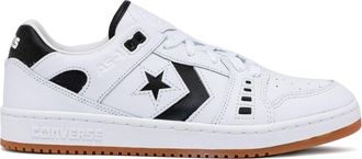 Converse panelled design lace-up sneakers - men - Fabric/Calf Leather/Rubber - 10.5 - White
