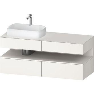Duravit Qatego Consola Mueble Bajo Lavabo, 2 Extensiones, 2 - Duravit