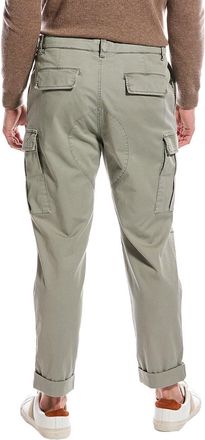Brunello Cucinelli Relaxed Cotton Trousers - Green