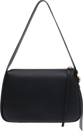 Tory Burch Romy Schoudertas - Dames - Schoudertassen - Zwart - ONE Size - Leer - Tassen