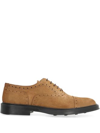 Bruno Magli suede brogues - men - Calf Suede/Calf Suede/Rubber - 41 - Neutrals