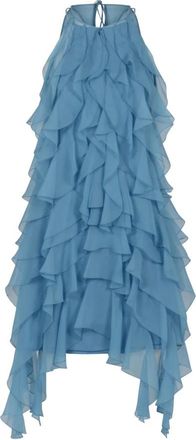 Alberta Ferretti Maxi Jurken - Dames - Feestkleedjes - Blauw - S - Kleedjes
