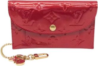 Louis Vuitton Pre-owned Clutches, female, Red, Size: ONE SIZE Pre-owned Canvas Clutch