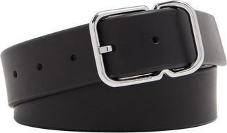 Piquadro Leren Riem - Heren - Riemen - Zwart - ONE Size - Leer - Accessoires