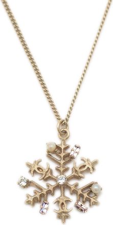 Chanel Metal Rhinestone Necklace (Pre-Owned)