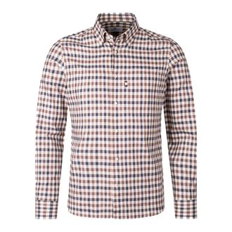 Aquascutum Iconisch Shirt Club Check - Heren - Casual Overhemden - Veelkleurig - 2XL - Katoen - Overhemden