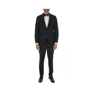 Michael Kors Kostuums, Heren, Blauw, 4Xl, Wol, Paulo Oliveira Tuxedo