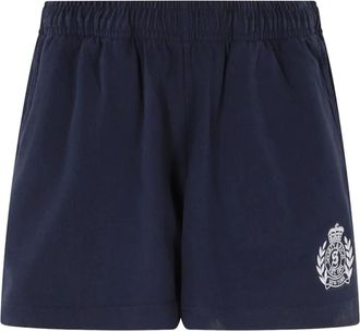 Sporty & Rich Mujer, Pantalones cortos, Azul, Talla: M
