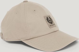 Belstaff Gorra Phoenix Logo Para Unisex Algod&oacute;n Pardo One Size