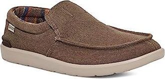 Sanuk Sidewalk Surfer Lite 2 SL Mens Shoes Brown : 7 D - Medium