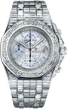 Audemars Piguet Royal Oak Offshore Chronograph Diamond Mens Watch 26174BC.ZZ.8042BC.01