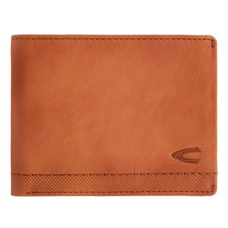 Camel Active Geldb&ouml;rse CAMEL ACTIVE Nimbus, Herren, braun, Leder, Kleinlederwaren Geldb&ouml;rse, weich genarbtes Leder mit leicht abgesetzten Ziern&auml;hten, RFID Schutz