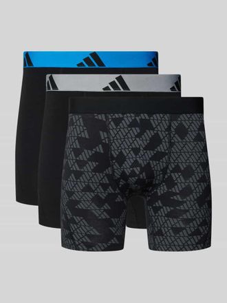 adidas Trunks im 3er-Pack aus Baumwoll-Mix in Black, Gr&ouml;&szlig;e XXL