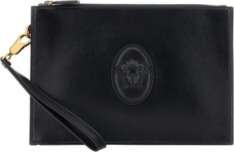 Versace Hombre, Bolsos, Negro, Talla: ONE Size