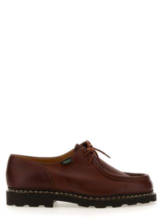 Paraboot Michael Lace-Up Leather Mocassins