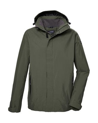 Killtec Outdoorjacke KILLTEC KOS 87 MN JCKT, Herren, Gr. 4XL, gr&uuml;n (olivgr&uuml;n), Obermaterial: 100% Polyester;Futter: 100% Polyester, Jacken Outdoorjacke, Wasse