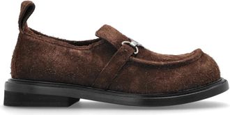 Moschino Loafers type schoenen - Heren - Loafers - Bruin - 40 EU - Leer - Schoenen