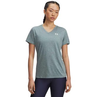 Under Armour T-shirt met gedraaide V-hals en losse pasvorm voor dames (Jasper)