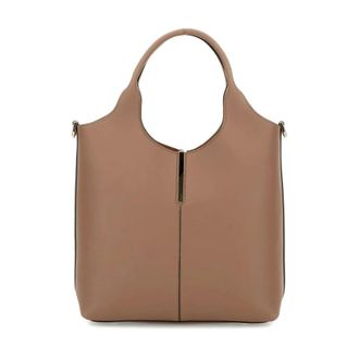 Tod's EBR Due Manici Piccola Tote - female - Tods - Shopping Bags - Brown - ONE SIZE - Bags