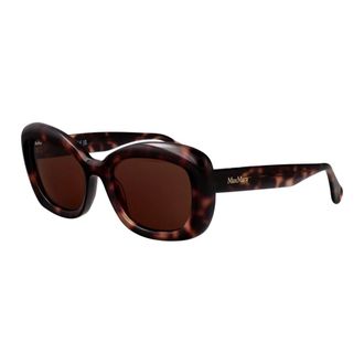 Max Mara Sunglasses, female, Brown, 53 MM, Elizabeth 1 Sunglasses