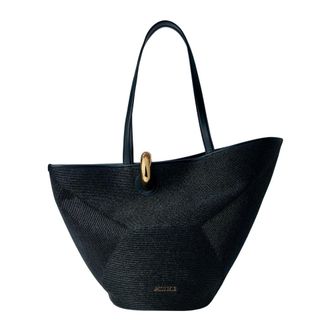 Jacquemus Bambola Tote Bag - female - Jacquemus - Shopping Bags - Black - ONE SIZE - Bags