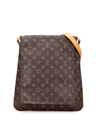 Louis Vuitton 1999 Monogram Musette Salsa GM crossbody bag - women - Leather/Fabric - One Size - Brown