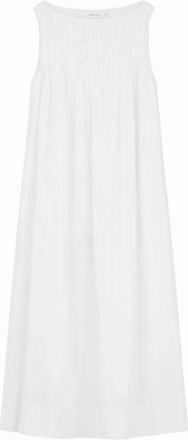 Skall Studio Pavlova Dress - Dames - Maxi kleedjes - Wit - XS - Katoen - Kleedjes
