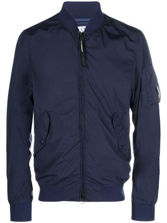 C.P. Company Bomber con zip - Blu