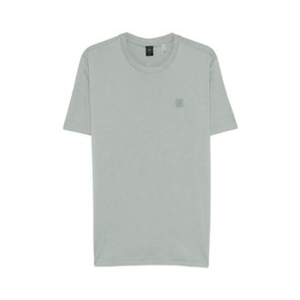 Moose Knuckles T-Shirts, male, Green, Size: XL Crew Neck T-Shirt