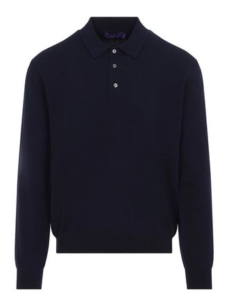 Ralph Lauren Purple Label L/S Knit Polo