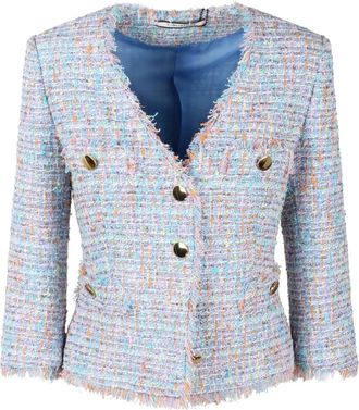 Tagliatore Dames, Jassen, Veelkleurig, Maat: S Tweed