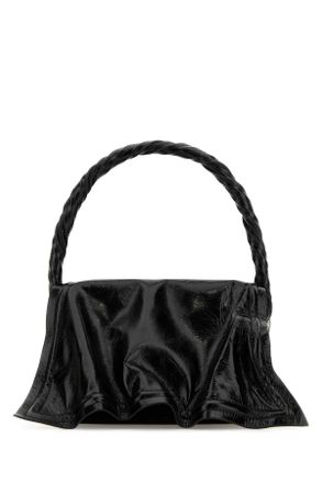 Y / Project Black Leather Handbag