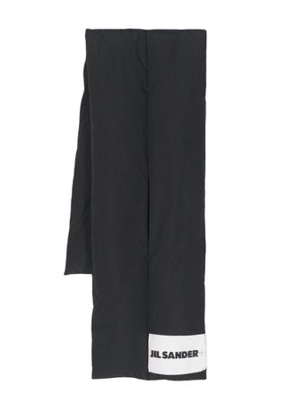 Jil Sander Sciarpa imbottita - Nero
