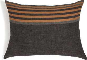 Pom Pom at Home Bruno Accent Pillow in Charcoal at Nordstrom