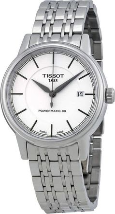 Tissot T Classic Powermatic Automatic White Dial Mens Watch T0854071101100