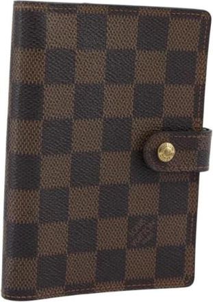 Louis Vuitton Pre-owned Day Planner Cover - Dames - Vintage Accessoires - Bruin - ONE Size - Vintage