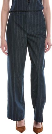 Kenneth Cole Pleated High-Rise Wide Leg Pant