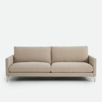 La Redoute Interieurs 2-, 3- of 4-zits rechte bank in gem&ecirc;leerd polyester, LADY
