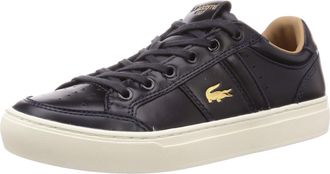 Lacoste Unisex 739cma0047j18_43 Sneaker, Black, 10 UK