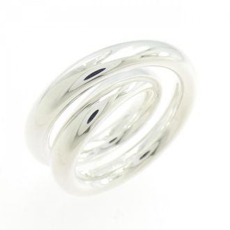 Herm&egrave;s Silver 925 Band Ring (Pre-Owned)
