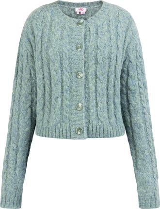 Mymo Vest Blonda Dames Blauwe muntmelange