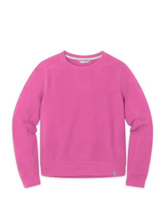 Stio | Womens Turpin Fleece Crew Top, Size Extra Small in Bold Bloom Heather