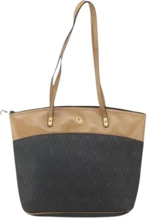 Dior Pre-owned Tote Bags, female, Multicolor, Size: ONE SIZE Pre-owned Vintage Honeycomb Tote Bag
