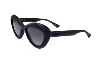 Moschino Womens 55mm Black Sunglasses MOS163-S-807-55