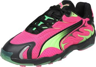 Puma Puma Unisex-Adult Inhale Sneaker, Fluro Pink Pes-Green Glare, 36.5 EU
